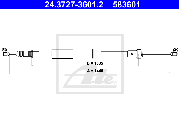Cable de frein à main