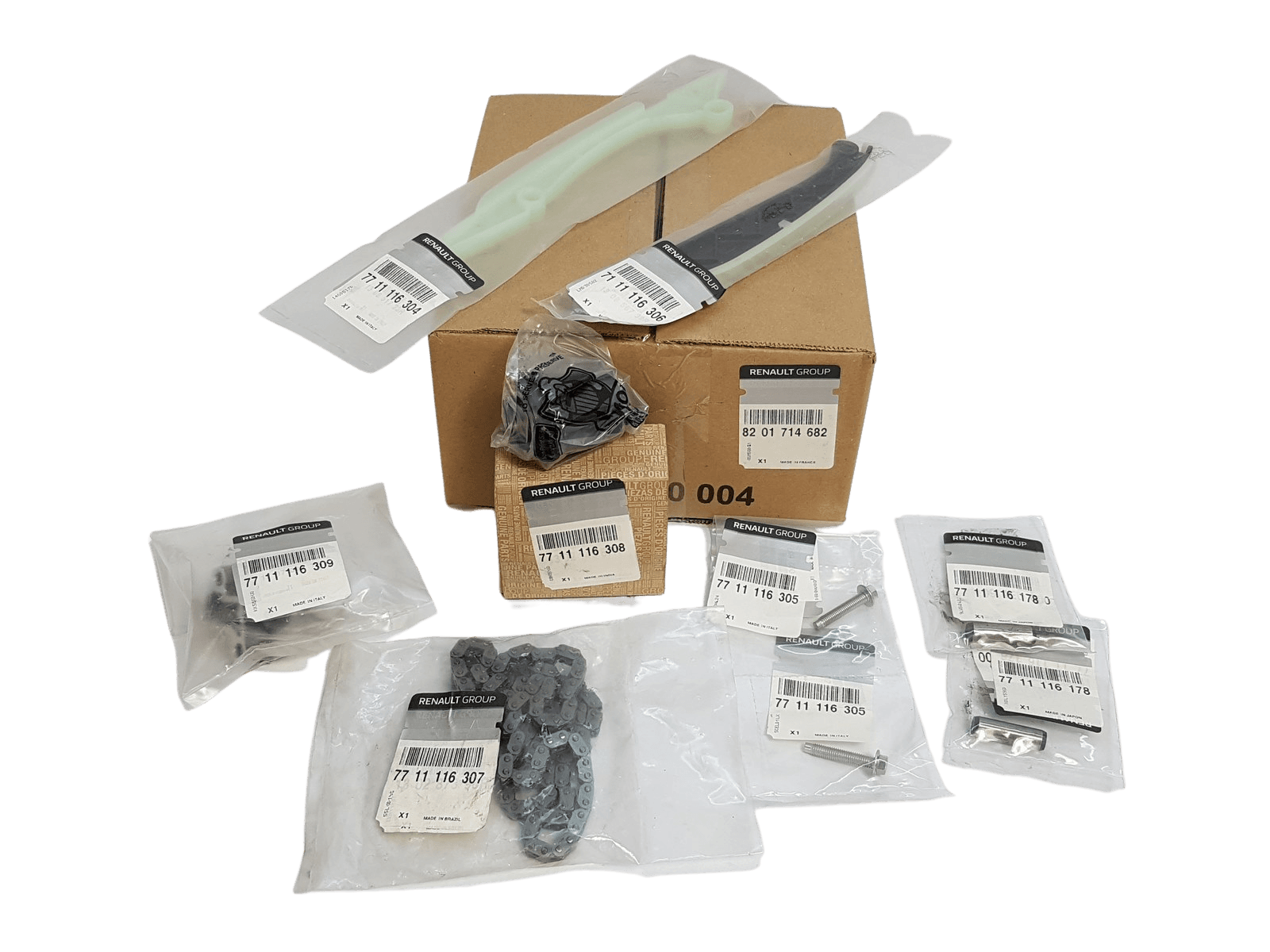 Kit De Chaîne De Distribution Original Renault Dacia 8201714682