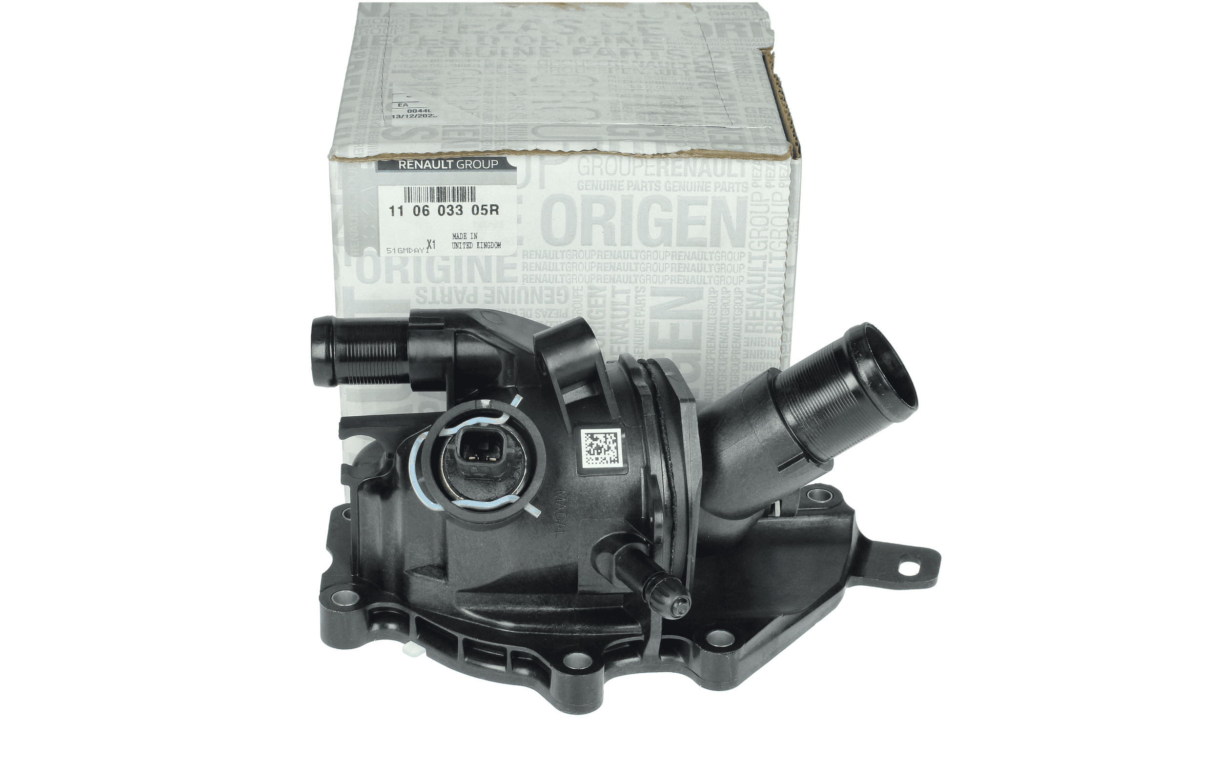 Boitier Thermostat D'eau moteur (Origine Renault)