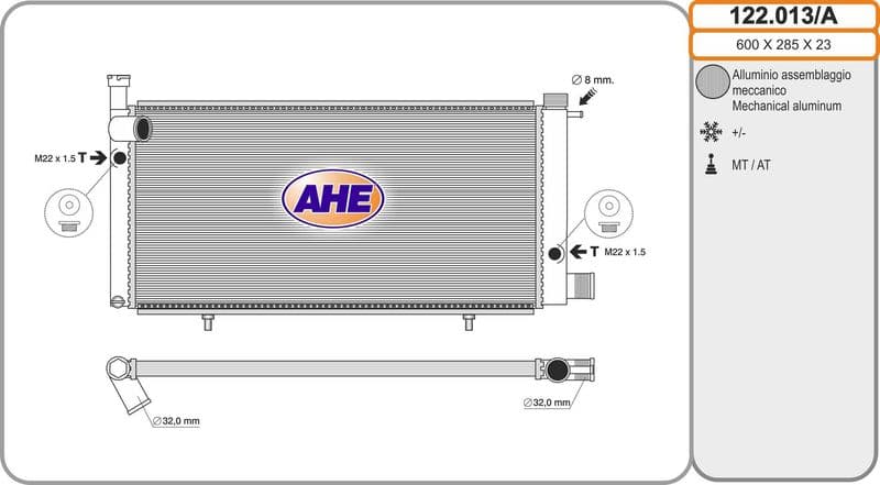 Radiateur, refroidissement du moteur