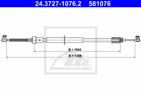 Cable de frein à main