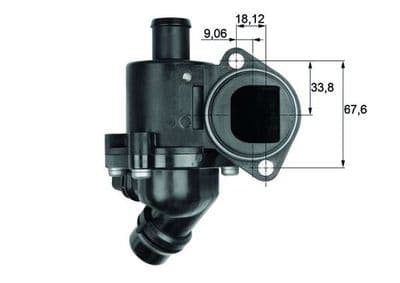 Thermostat, liquide de refroidissement BEHR