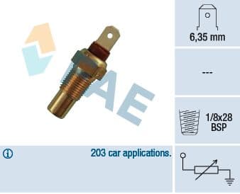 Sonde, température du liquide de refroidissement