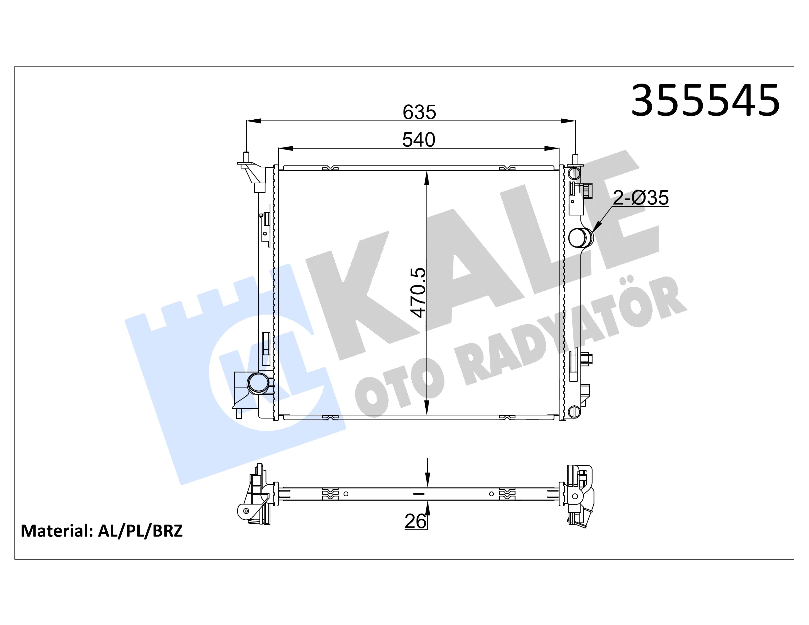 Radiateur, refroidissement du moteur