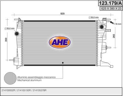 Radiateur, refroidissement du moteur