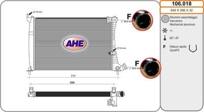 Radiateur, refroidissement du moteur
