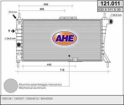 Radiateur, refroidissement du moteur
