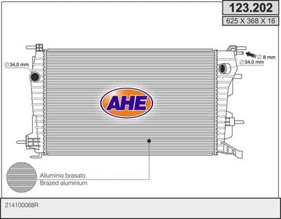 Radiateur, refroidissement du moteur