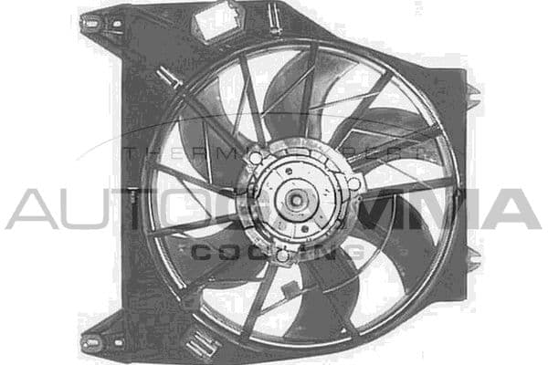 Ventilateur, refroidissement du moteur