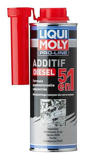 Pro-Line Additif diesel 5 en 1 - NETTOYANT DIESEL 500ML