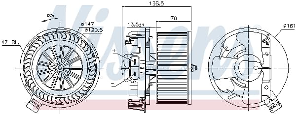Ventilateur de climatisation