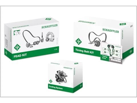 Pompe à eau + kit de courroie crantée INA Engine KIT