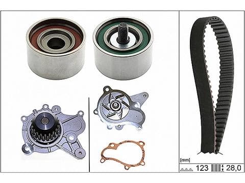 Pompe à eau + kit de courroie crantée