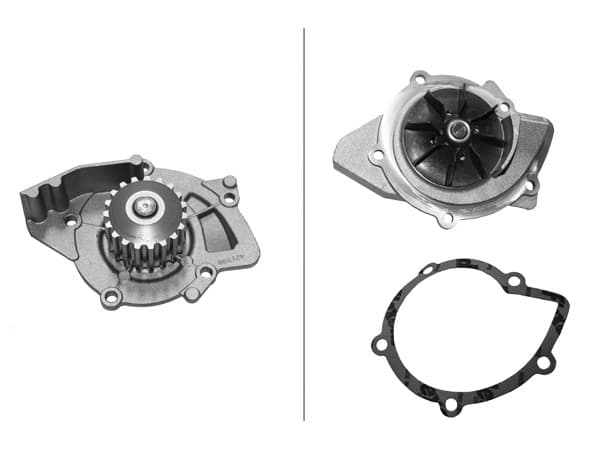 Pompe à eau, refroidissement du moteur