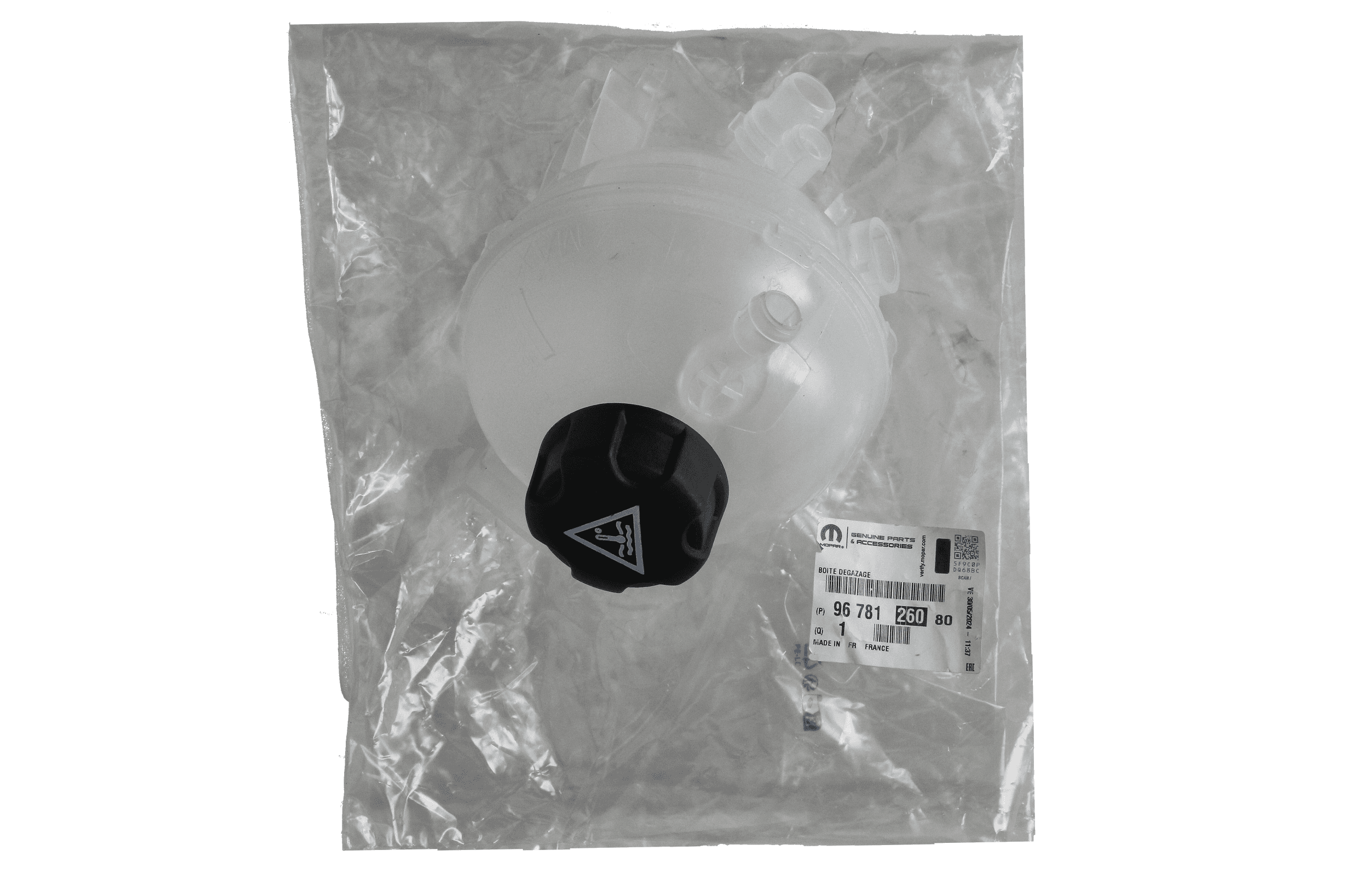 Vase d'expansion, liquide de refroidissement Origine Peugeot
