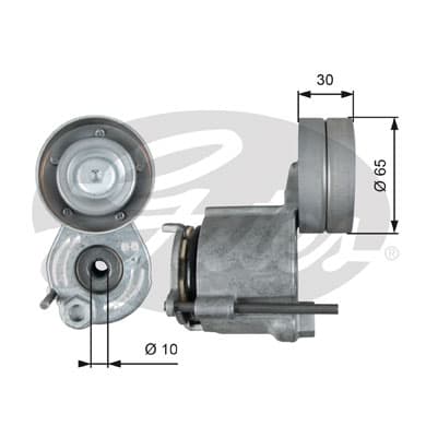 Galet tendeur accessoires