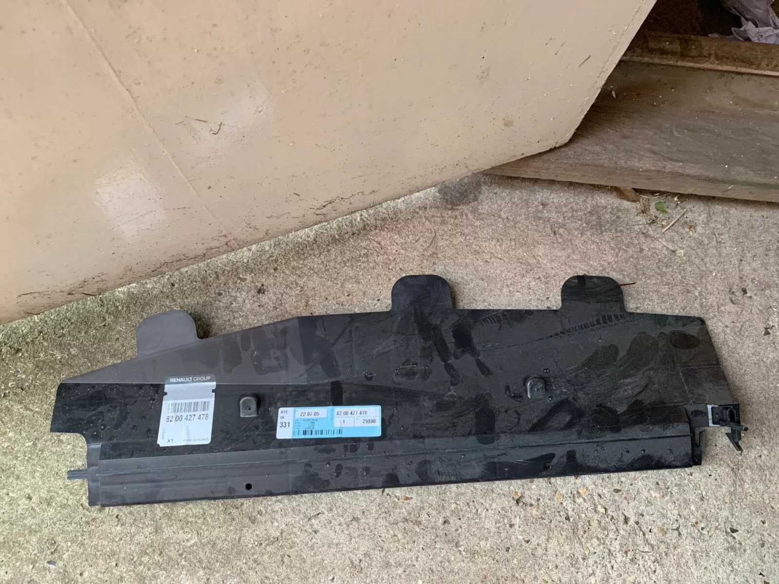 Cache radiateur supérieur Origine Renault