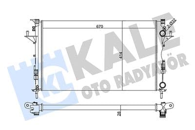 Radiateur, refroidissement du moteur