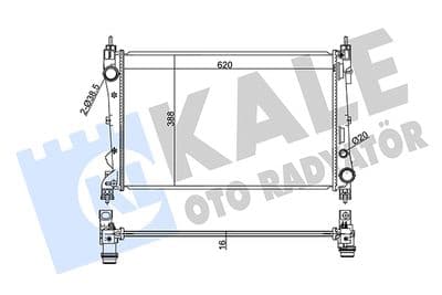 Radiateur, refroidissement du moteur