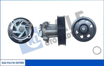 Pompe à eau, refroidissement du moteur