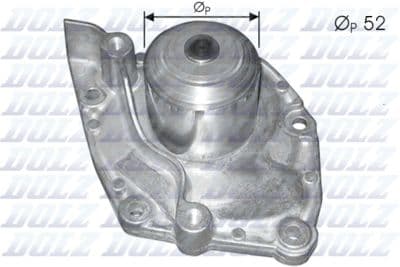 Pompe à eau, refroidissement du moteur