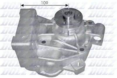 Pompe à eau, refroidissement du moteur
