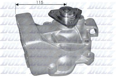 Pompe à eau, refroidissement du moteur