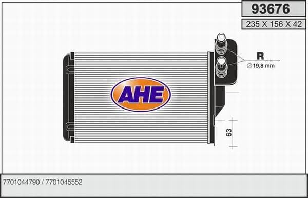 Radiateur de chauffage
