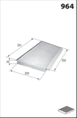 Filtre, air de l'habitacle