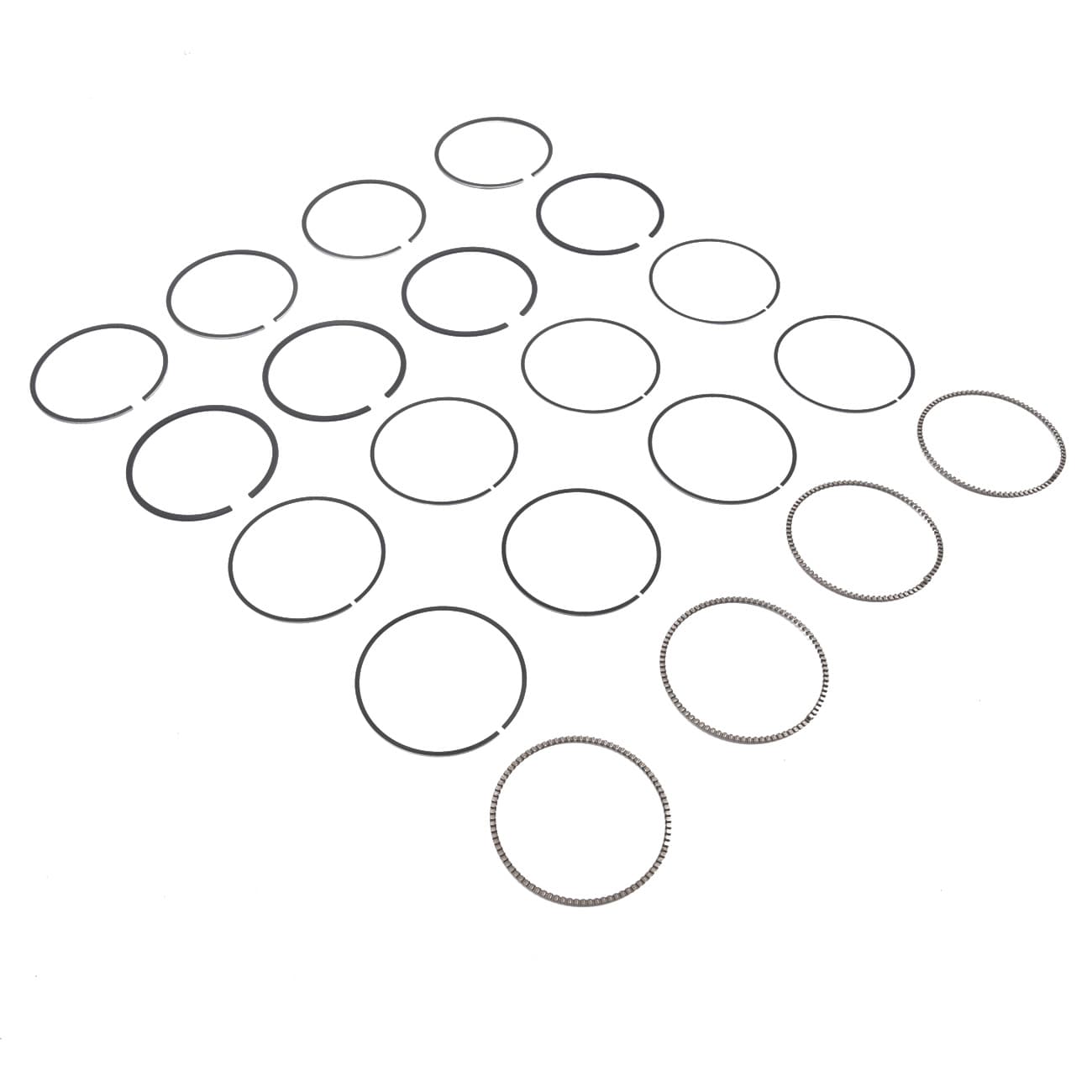 Jeu de segments de pistons