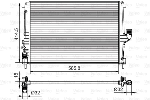 Radiateur de refroidissement