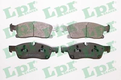 Kit de plaquettes de frein, frein à disque