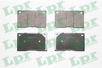 Kit de plaquettes de frein, frein à disque