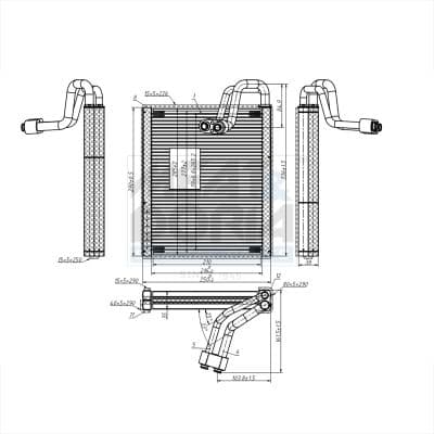 Évaporateur climatisation