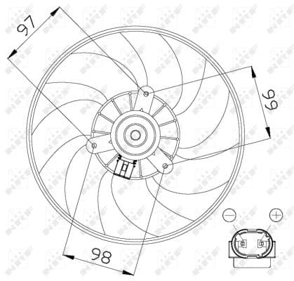 Ventilateur de radiateur
