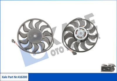 Ventilateur, refroidissement du moteur