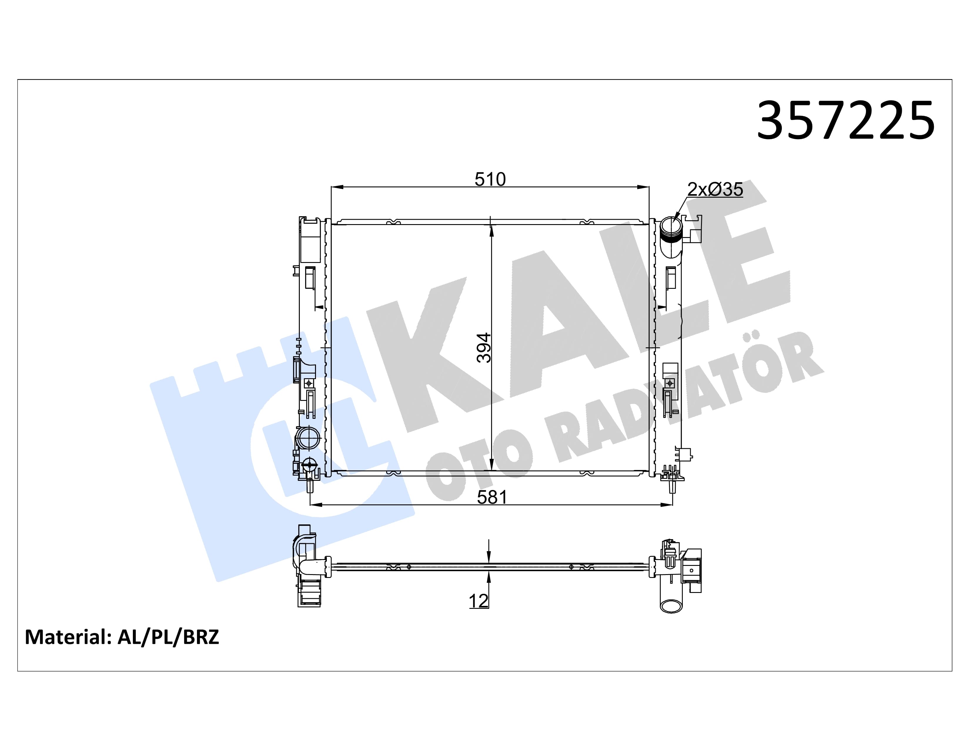 Radiateur, refroidissement du moteur