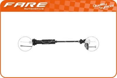 Tirette à câble, commande d'embrayage