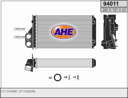 Radiateur de chauffage