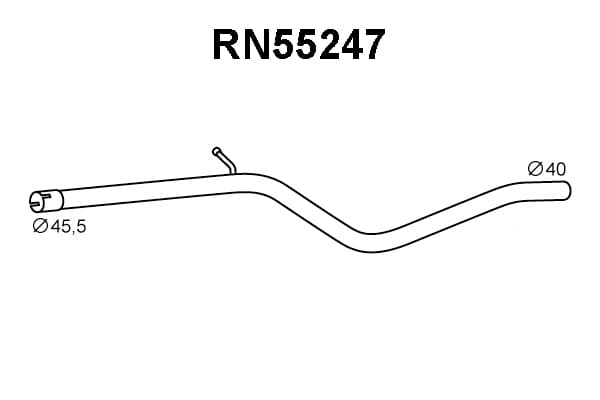 Tube d'echappement