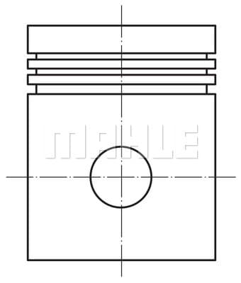 Piston moteur