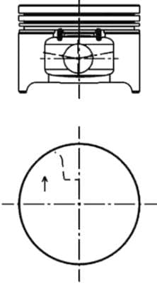 Piston moteur