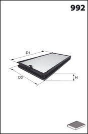 Filtre d'habitacle