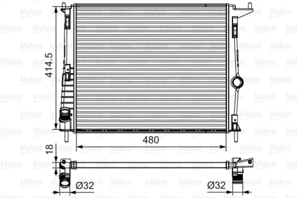 Radiateur de refroidissement