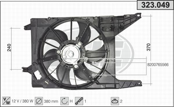 Ventilateur de radiateur