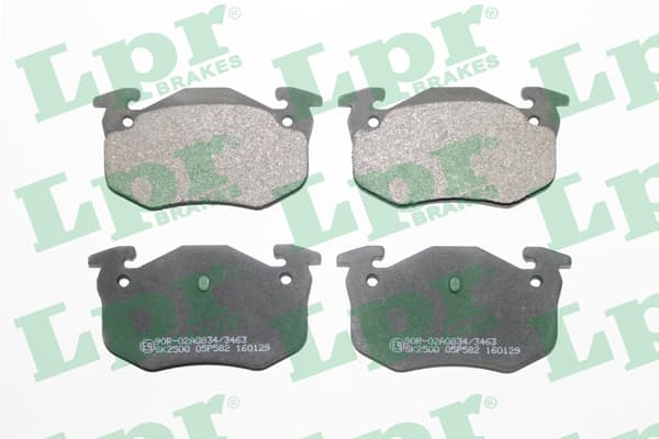 Plaquettes de frein arriere (Jeu de 4)