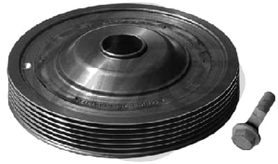 Poulie damper/vilebrequin