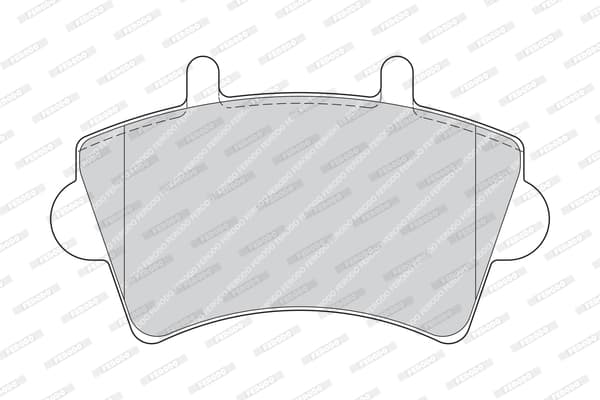 Plaquettes de frein avant (Jeu de 4)