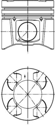 Piston moteur