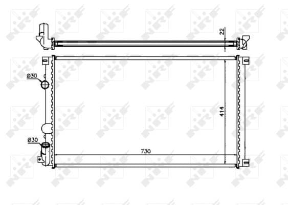 Radiateur de refroidissement